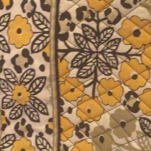 Vera Bradley overnight bag with makeup bag